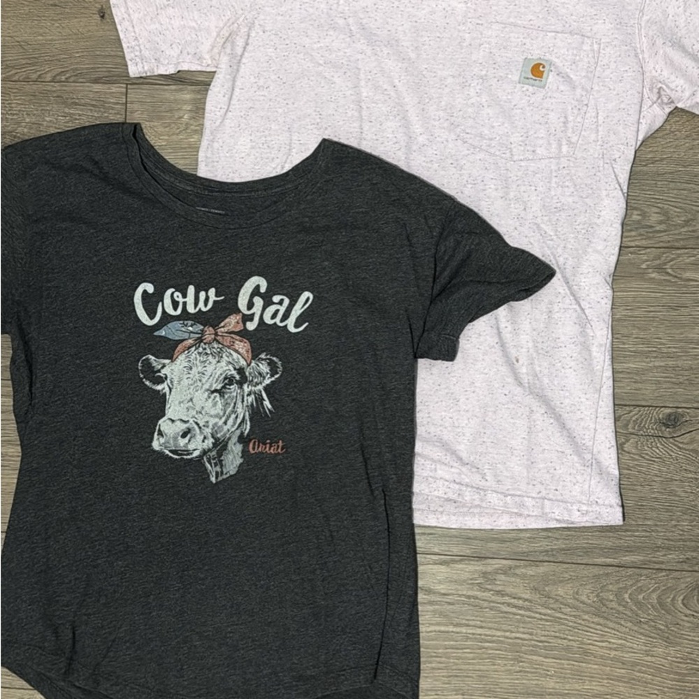 Carhartt and ariat women’s shirt (small)